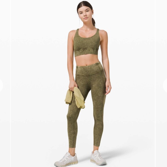 lululemon athletica Pants - Lululemon Fast and Free High Rise Tight 25" *Ice Dye